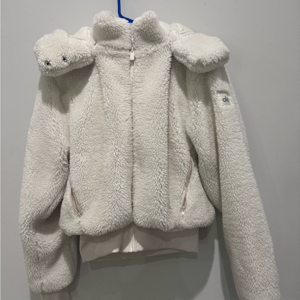 Cozy White Sherpa Jacket